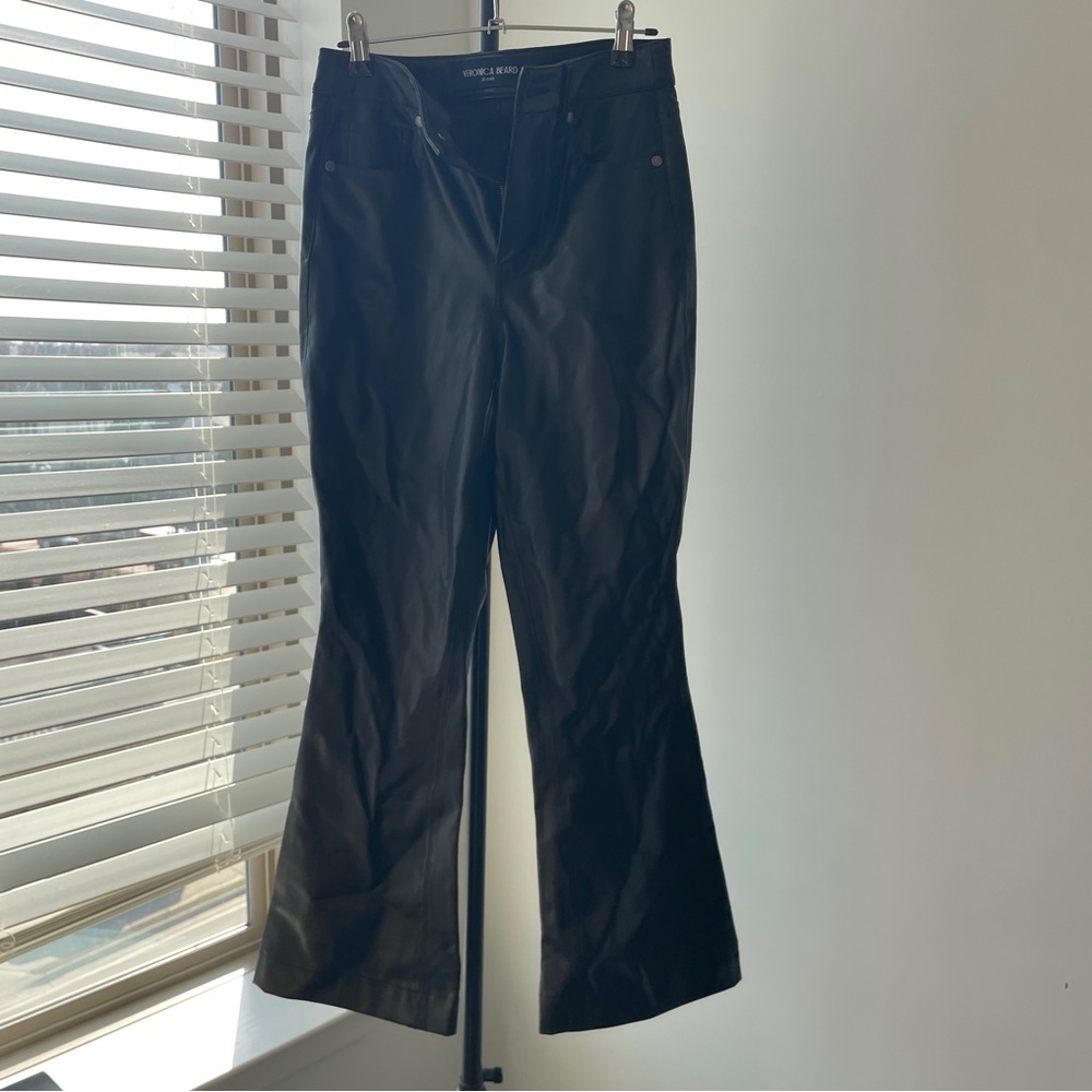 Veronica Beard Black Flare Pants